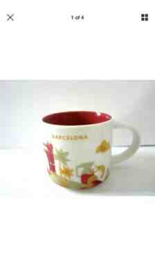 STARBUCKS Barcelona Spain You Are Here Icon Mug 2017 ~14 Oz  Europe - Sold on eBay Apr, 17th 2019 for $36.00