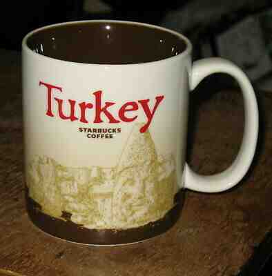 Starbucks 2012 TURKEY Global Icon Series 16oz Coffee Mug/Cup - Sold on eBay Apr, 17th 2019 for $19.95