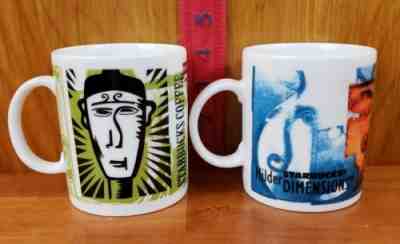 2 Starbucks Coffee Tea MUG CUPS Zimbabwe Sulawesi & Serenade Blend 16OZ - Sold on eBay Mar, 2nd 2019 for $19.99