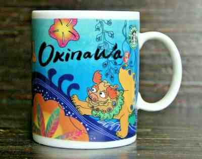 Starbucks Okinawa Japan Shisa Lion Collectors Series Coffee Tea Mug - Sold on eBay Apr, 3rd 2019 for $18.00