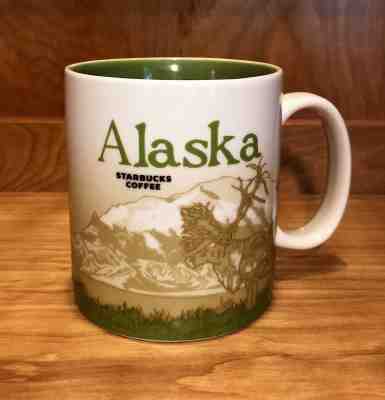 Starbucks 2009 GLOBAL ICON Collector Series ALASKA Caribou / Bear COFFEE MUG  - Sold on eBay Apr, 20th 2019 for $79.99