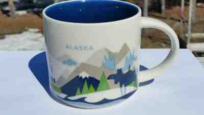Starbucks You Are Here Collection "Alaska" 2013 14oz Oversized Mug - Sold on eBay Apr, 17th 2019 for $15.95