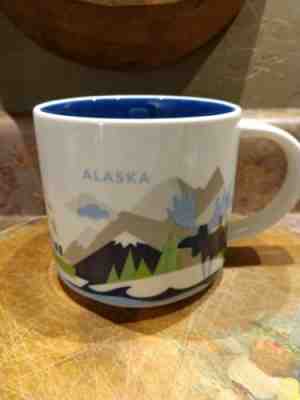 STARBUCKS YOU ARE HERE COLLECTION ALASKA 2017 COFFEE MUG Excellent Pre owned - Sold on eBay Apr, 13th 2019 for $31.00