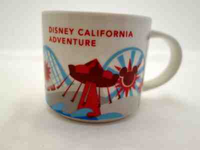 STARBUCKS 14 oz YOU ARE HERE MUG DISNEY CALIFORNIA ADVENTURE PARADISE PIER - Sold on eBay Apr, 4th 2019 for $13.00
