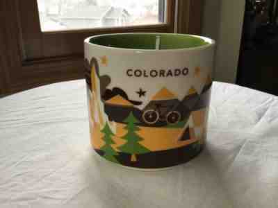 Starbucks 2013 Colorado State City Cup Mug "You Are Here" YAH Collection 14 Oz - Sold on eBay Apr, 16th 2019 for $9.75