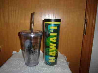 Starbucks 2013 Hawaii Travel Tumbler 16 oz. and Acrylic Tumbler - Sold on eBay Apr, 21st 2019 for $16.99