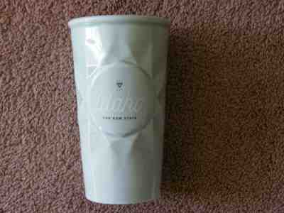 Starbucks Ceramic  Idaho The Gem State 10oz Travel Mug Tumbler twist open lid - Sold on eBay Apr, 9th 2019 for $25.99
