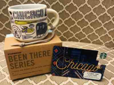 Chicago Illinois Been There Starbucks Coffee Mug Ornament NIB 2oz W/Gift Card - Sold on eBay Apr, 18th 2019 for $17.75