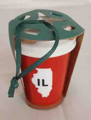 Starbucks Illinois Ornament Coffee Mug New CE5 - Sold on eBay Apr, 7th 2019 for $9.59