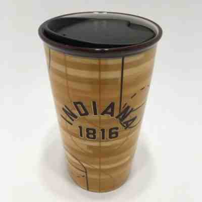 Starbucks 2017 Local Collection Indiana Basketball 1816 Ceramic Tumbler 12 oz - Sold on eBay Mar, 26th 2019 for $29.99