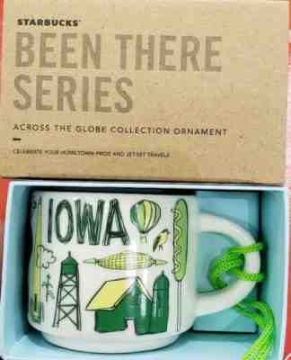Starbucks "Been There" Series Iowa Mug Ornament - Sold on eBay Mar, 27th 2019 for $22.99