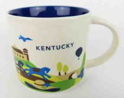 Starbucks Kentucky You Are Here Collection Coffee Mug 2015 Cup 14 oz - Sold on eBay Apr, 14th 2019 for $13.00