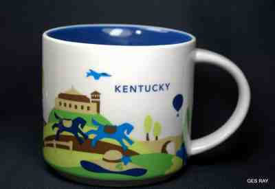 Kentucky Starbucks Coffee Mug You Are Here Collector Series Mug  - Sold on eBay Apr, 8th 2019 for $13.59