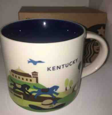 NWT - Starbucks Wish You Were Here Collection Coffee Mug - Kentucky - Sold on eBay Apr, 7th 2019 for $17.99