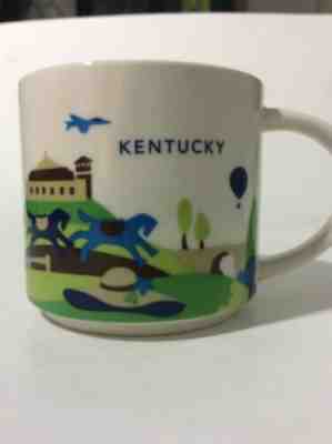 Starbucks Coffee Mug Kentucky You Are Here Collection 14oz. - Sold on eBay Apr, 7th 2019 for $15.00