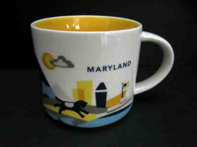 Starbucks 2015 You Are Here Collection Maryland Mug 14 oz EUC - Sold on eBay Apr, 7th 2019 for $9.50