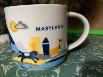 Starbucks Maryland 2015 You Are Here Mug   - Sold on eBay Apr, 1st 2019 for $13.50