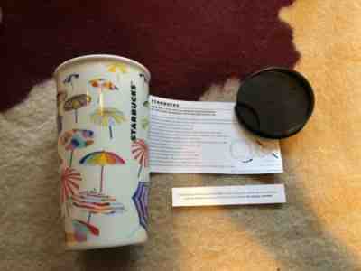 Starbucks Massachusetts Limited Edition Travel Double Wall Ceramic Mug 12oz - Sold on eBay Apr, 18th 2019 for $24.50