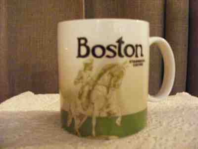 Starbucks 2010 BOSTON Massachusetts Collector Series Paul Rever Mug - Sold on eBay Apr, 2nd 2019 for $9.00