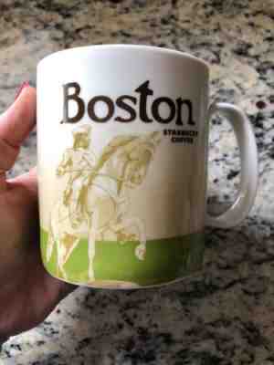 Starbucks You are here Coffee Mug Boston Massachusetts 2010 Skyline series - Sold on eBay Mar, 16th 2019 for $9.99