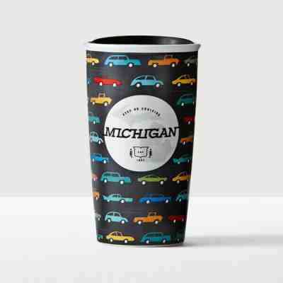 [Starbucks]  Michigan Double Wall Traveler - 12 Oz - Sold on eBay Apr, 9th 2019 for $49.99