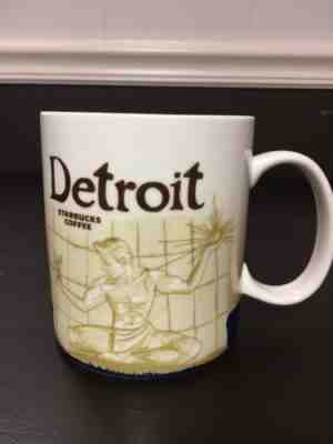 Starbucks Detroit Michigan Coffee Mug - 16 oz - 2011 - Sold on eBay Apr, 3rd 2019 for $25.00