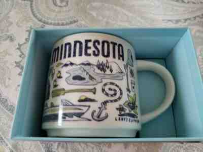 Minnesota Been There Starbucks Coffee Mug NIB 14oz - Sold on eBay Apr, 21st 2019 for $14.99