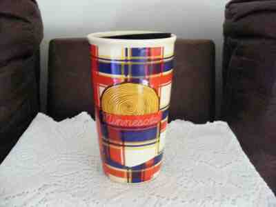 Starbucks Ceramic Double Wall State of Minnesota Collectors Travel Tumbler w/Lid - Sold on eBay Mar, 15th 2019 for $6.00