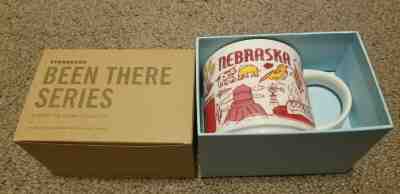 Starbucks Coffee Mug Been There Series Across The Globe Collection Nebraska - Sold on eBay Apr, 7th 2019 for $21.59