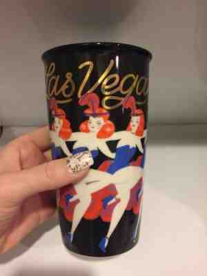 Starbucks Showgirls Rare Coffee Tumbler Mug LAS VEGAS Nevada 12oz NWT