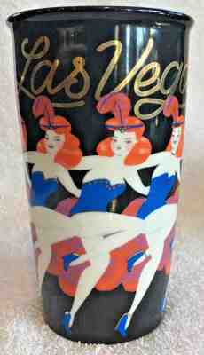 Starbucks LAS VEGAS Nevada Showgirls Ceramic Tumbler Mug w/ Lid 12 Oz. - New - Sold on eBay Mar, 29th 2019 for $35.05