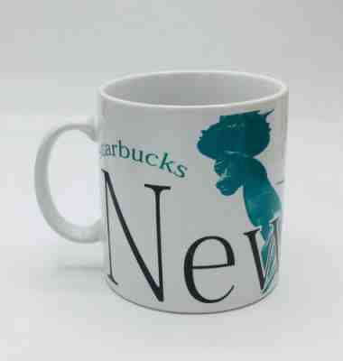 NEW YORK City Mug Collector Series 1994 Starbucks Coffee 20 fl oz Cup - Sold on eBay Apr, 5th 2019 for $8.95