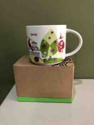 STARBUCKS YOU ARE HERE COLLECTION OHIO MUG CUP 14 oz. NEW W/ ORIGINAL BOX - Sold on eBay Apr, 16th 2019 for $12.95