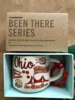Starbucks 2oz Demitasse Ohio BEEN THERE mug Ornament Mini Cup NIB - Sold on eBay Apr, 11th 2019 for $19.95
