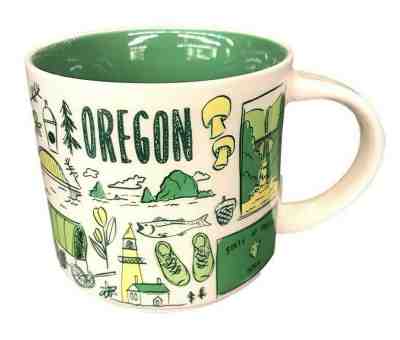 New Starbucks Oregon 14oz Coffee Mug - Been There Series  - Sold on eBay Apr, 14th 2019 for $12.31