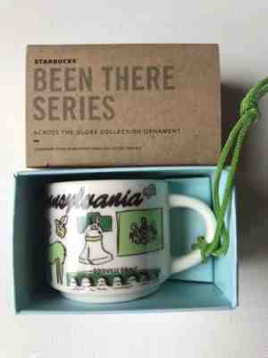 Starbucks Been There Series Pennsylvania 2oz. Ornament NEW Boxed - Sold on eBay Apr, 5th 2019 for $15.50