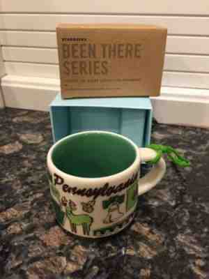 STARBUCKS BEEN THERE Demitasse mug PENNSYLVANIA - Ornament Mini Cup NIB 2 Oz - Sold on eBay Mar, 3rd 2019 for $15.00