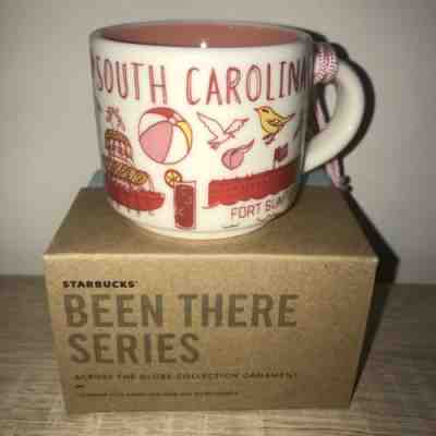 Starbucks Mini Mug South Carolina Ornament NEW Been There Series BTO 2oz SC Mug - Sold on eBay Mar, 11th 2019 for $23.00