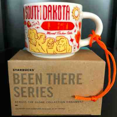 Starbucks SOUTH DAKOTA BEEN THERE SERIES ornament demi mug - Sold on eBay Apr, 19th 2019 for $27.95