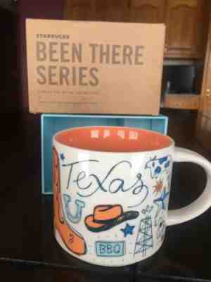 Starbucks Been There Series NIB Texas Lone Star State USA Coffee Mug Cup 14 oz - Sold on eBay Mar, 9th 2019 for $15.00