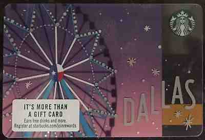 Lot of 10  2018 Starbucks Ferris Wheel DALLAS, Texas  Gift Card - Sold on eBay Mar, 5th 2019 for $14.00