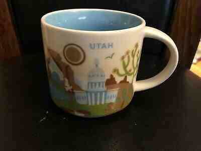 Starbucks Coffee Utah 2013 You Are Here Ceramic Mug - Sold on eBay Apr, 21st 2019 for $15.99