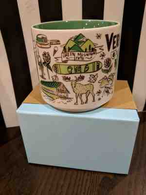 Starbucks Been There Series Mug Vermont -Brand New 14 oz. - Sold on eBay Mar, 27th 2019 for $42.00