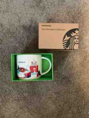 NIB Starbucks Virginia You Are Here YAH Collector Series 14 oz Mug - RARE FIND - Sold on eBay Apr, 17th 2019 for $13.76