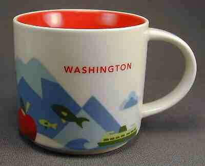 Starbucks 2015 Washington - You Are Here -14 oz Mug -  Ship to N.America Only - Sold on eBay Apr, 19th 2019 for $15.00