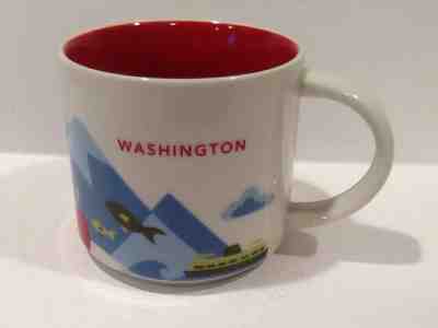 Starbucks Coffee 2015 YAH Mug WASHINGTON State You Are Here Collection 14-oz - Sold on eBay Apr, 2nd 2019 for $19.99