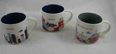 Starbucks Boston Washington DC Virginia You Are Here YAH LOT - Sold on eBay Apr, 2nd 2019 for $65.00