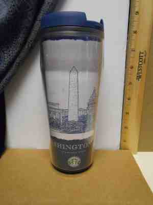 RARE!!! Starbucks Washington DC  Travel Mug Plastic 16 oz 2004 - Sold on eBay Apr, 1st 2019 for $24.95