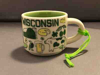 Starbucks Wisconsin Been There Series Ornament - Sold on eBay Apr, 12th 2019 for $25.00