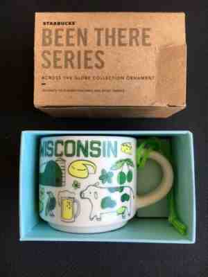 Been There Series Starbucks Mug Ornament Wisconsin - Sold on eBay Apr, 11th 2019 for $15.00